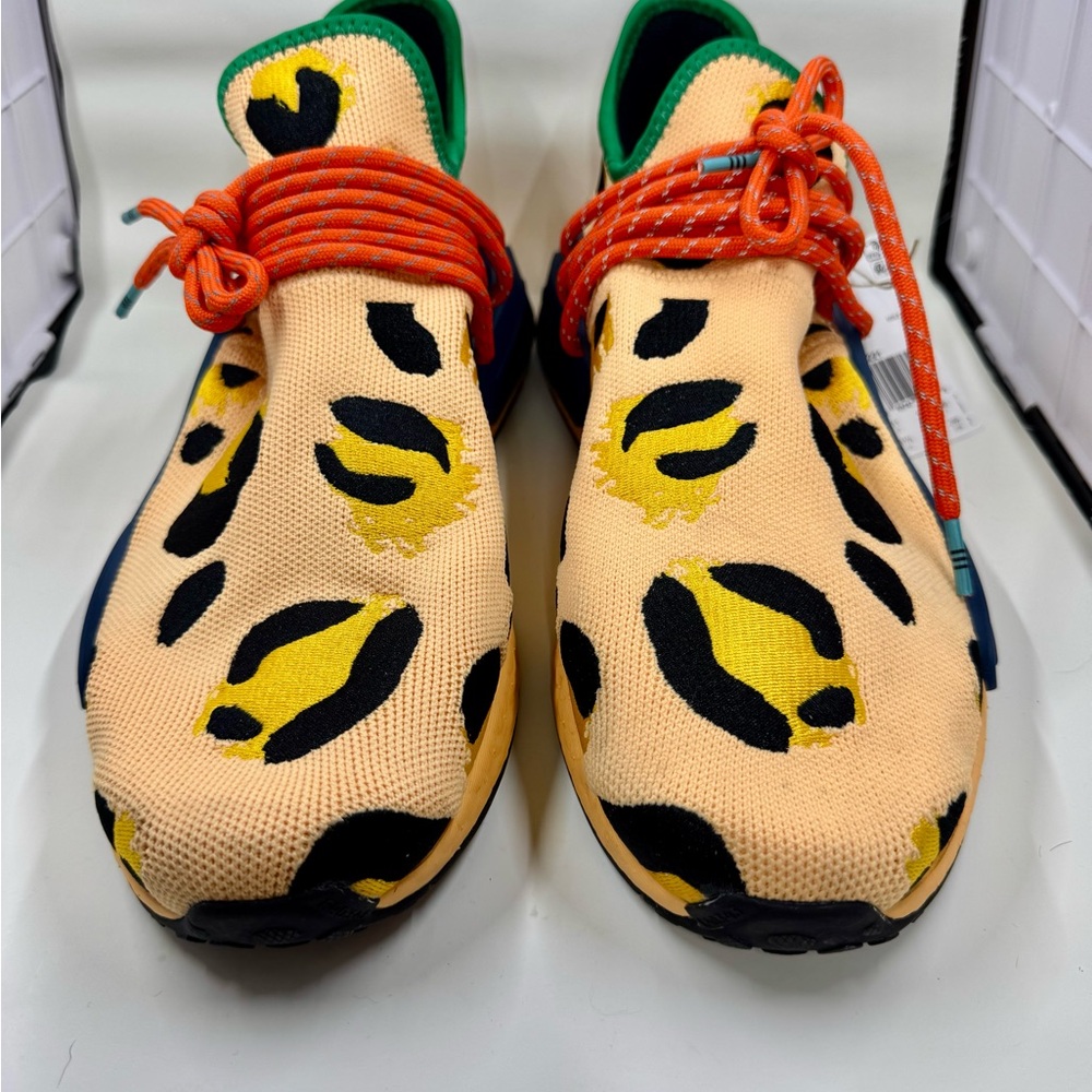 Adidas Multicolor Animal Print Sneakers Pharrell Williams